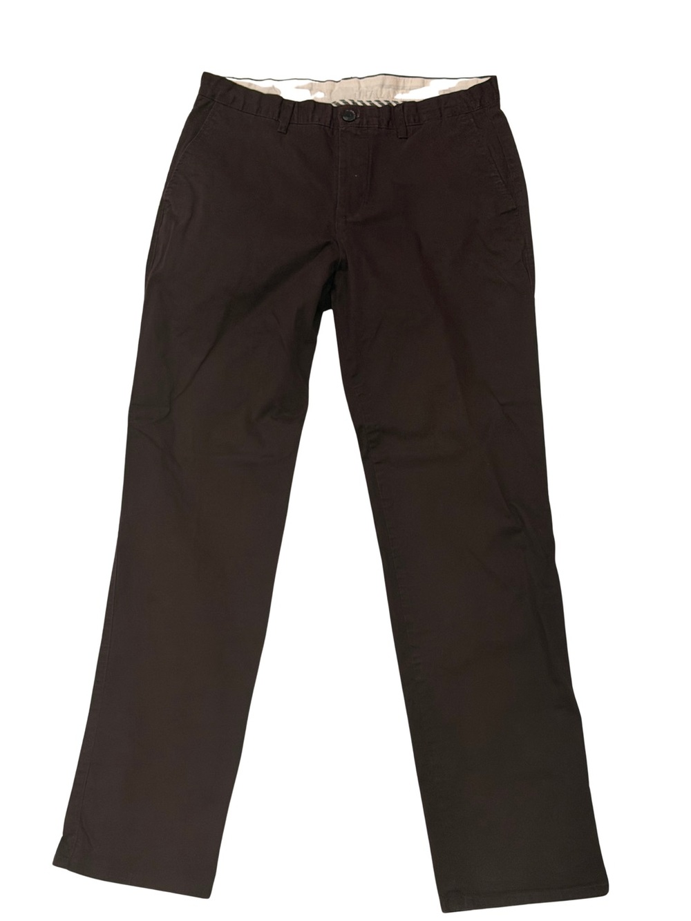 Calvin Klein Men's Brown Straight-Leg Pants